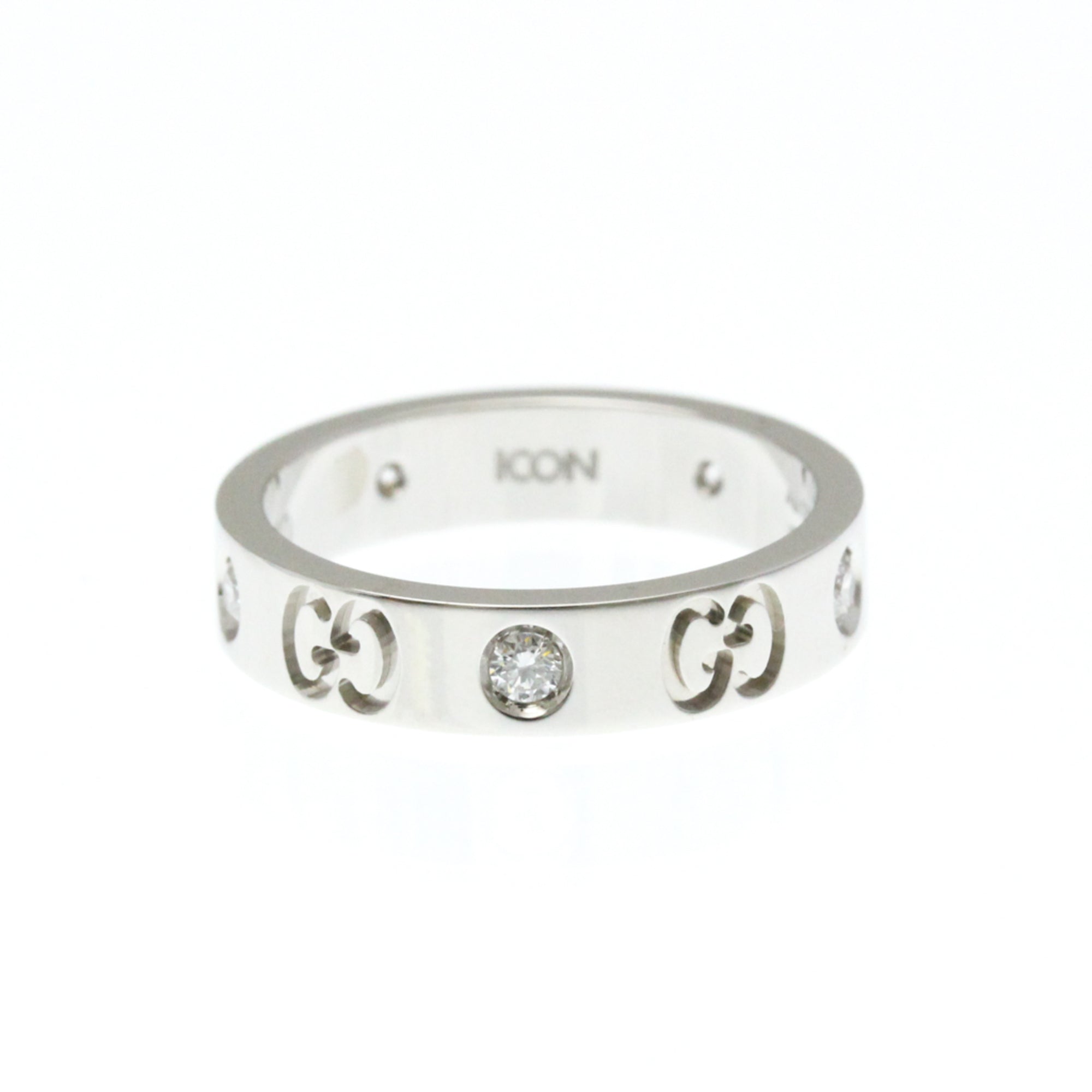 Gucci Icon · Diamond · 18K White Gold