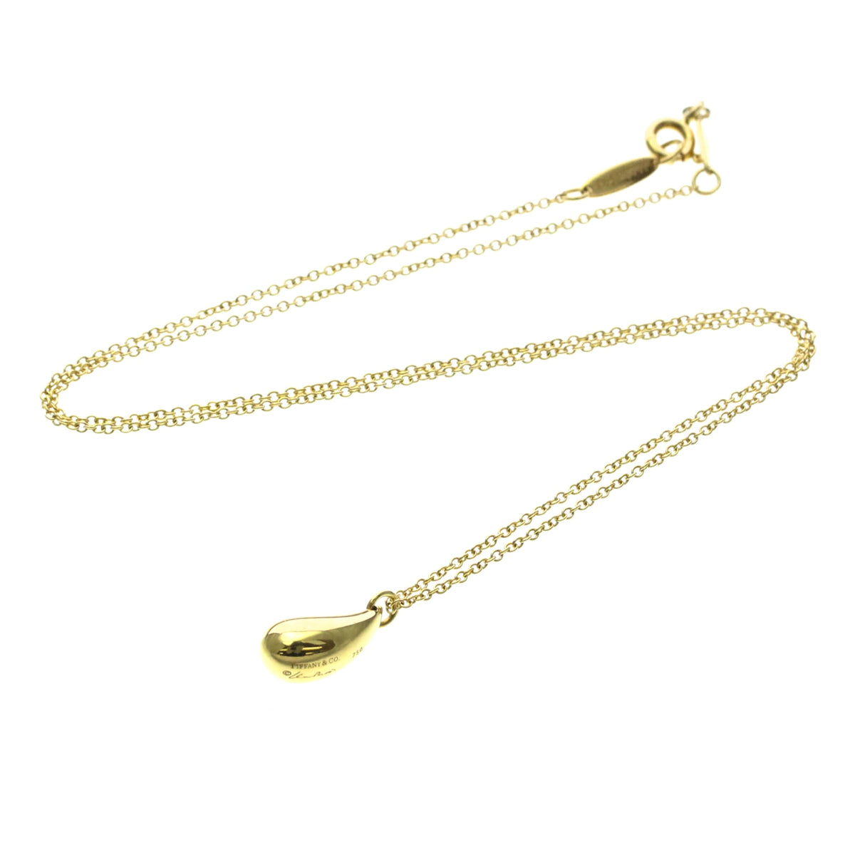 Tiffany Teardrop · 18K Yellow Gold