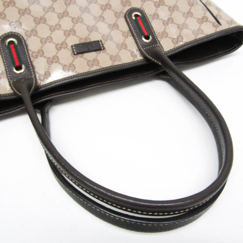 Gucci GG Crystal · Leather Tote