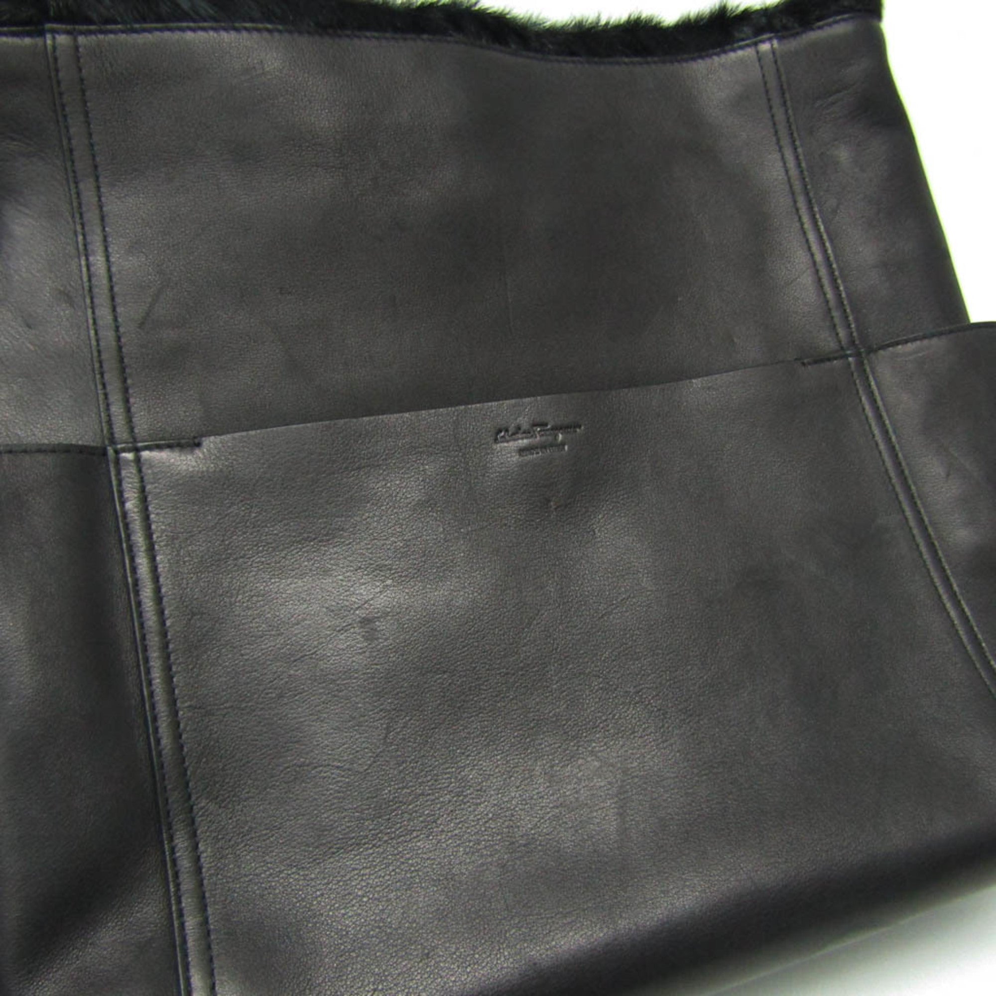 Salvatore Ferragamo · Mouton Leather Tote