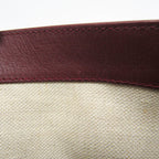 Balenciaga · Leather Shoulder Bag · Bordeaux