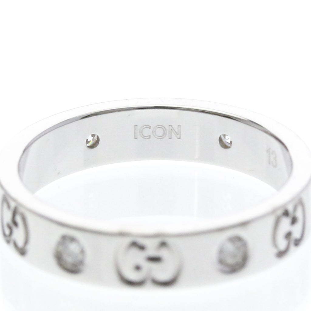 Gucci Icon · Diamond · 18K White Gold