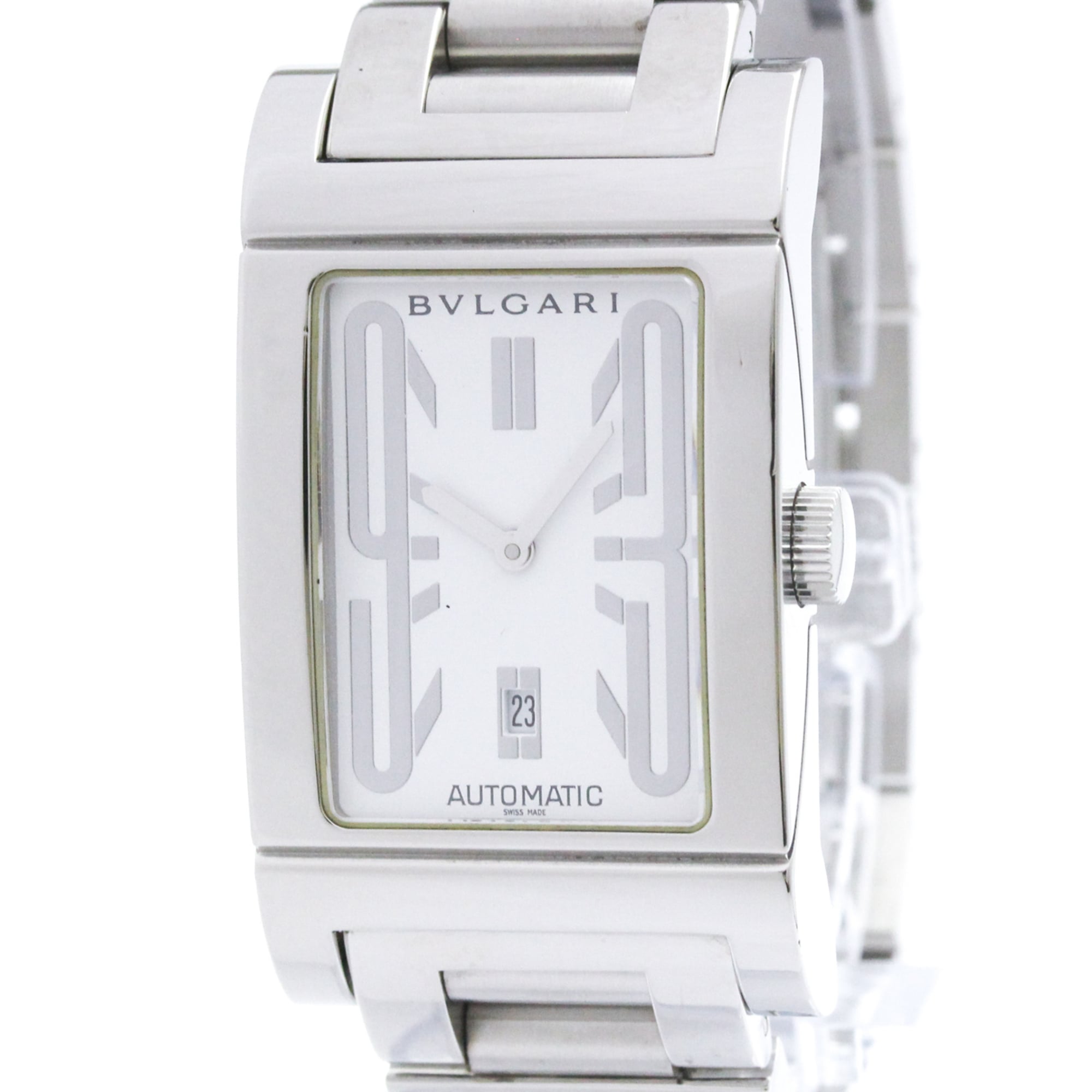 Bvlgari Rettangolo · Steel · Automatic