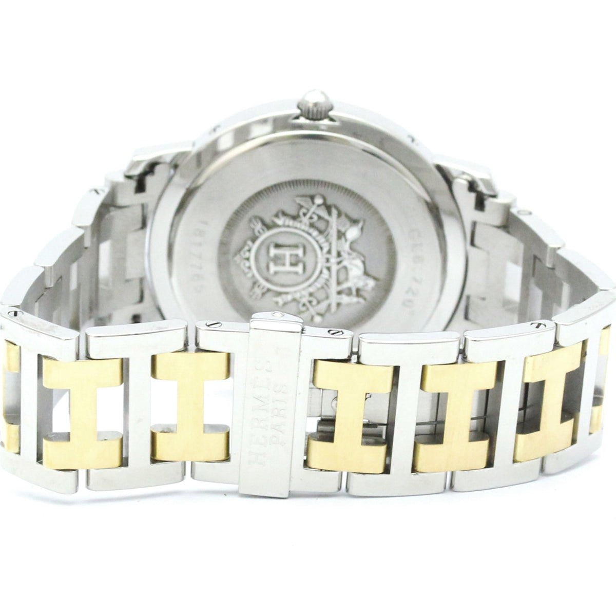 Hermès Clipper · Gold Plated Steel · Quartz