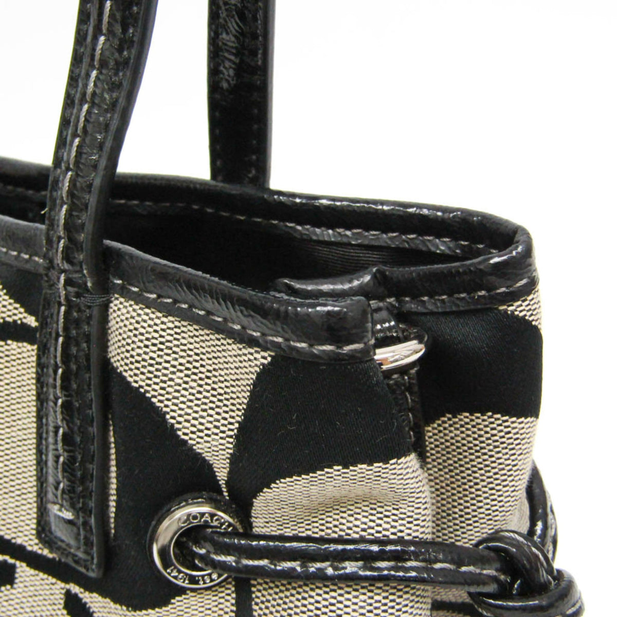Coach Signature Stripe · Canvas & Leather