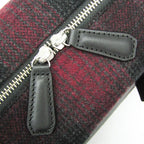 Hunting World Check · Tweed Boston Bag