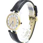 Cartier Must Vendome · Gold Plated · Quartz