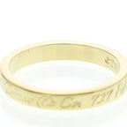 Tiffany Notes Band · 18K Yellow Gold