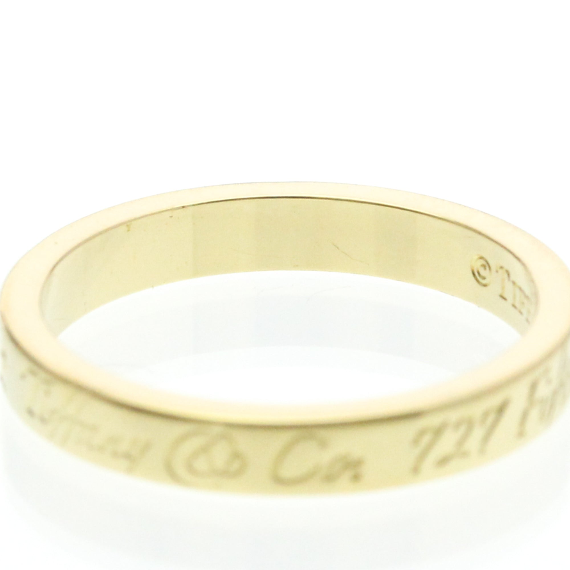 Tiffany Notes Band · 18K Yellow Gold