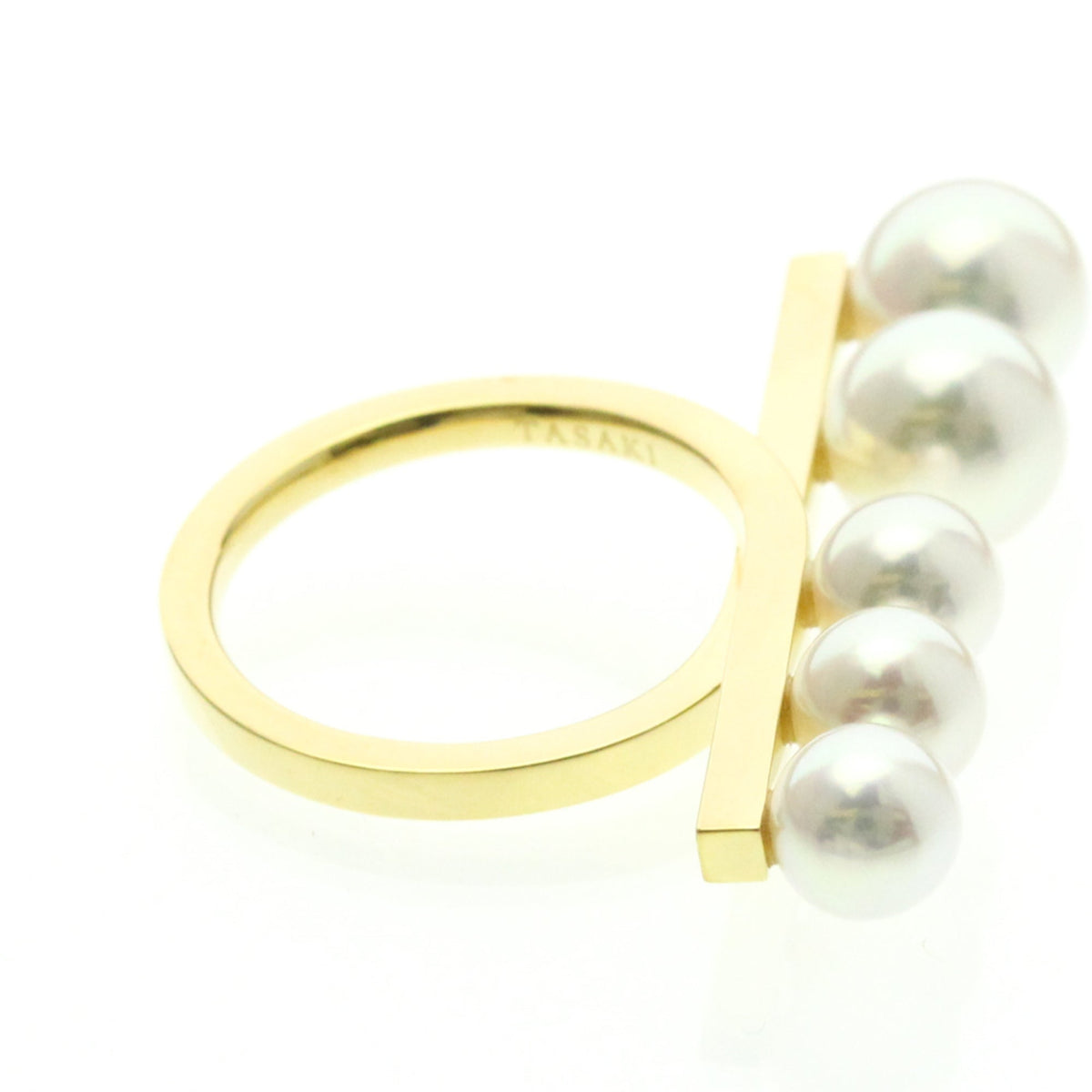 Tasaki Balance · Pearl · 18K Yellow Gold · Size 6 (EU 55)