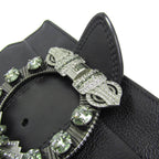 Miu Miu Madras · Rhinestone Embellished