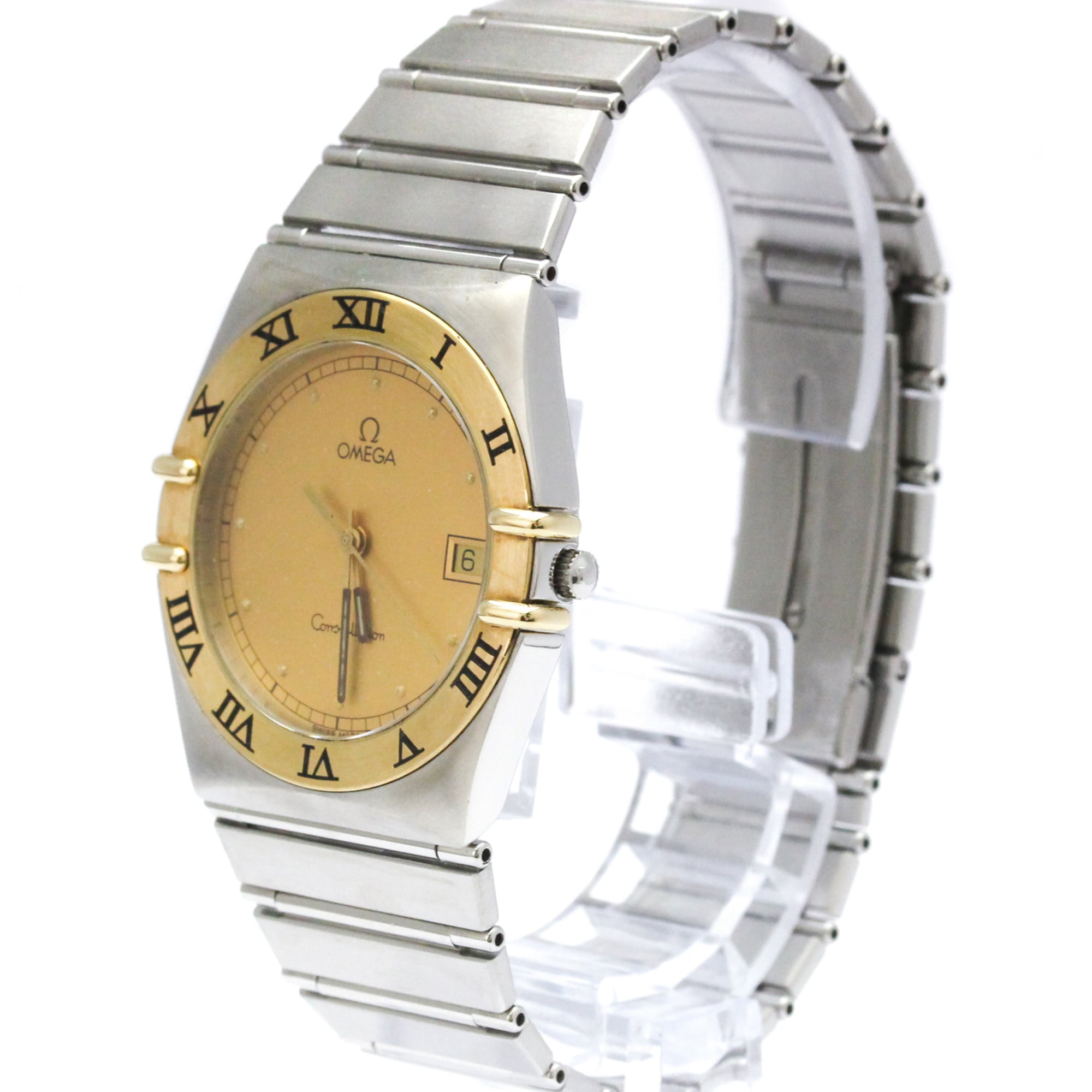 Omega Constellation · 18K Yellow Gold · Steel