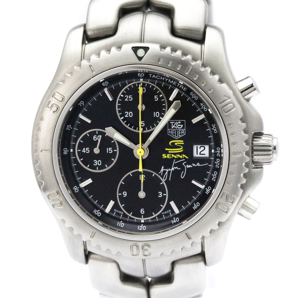 Tag Heuer Link · Ayrton Senna · Chronograph