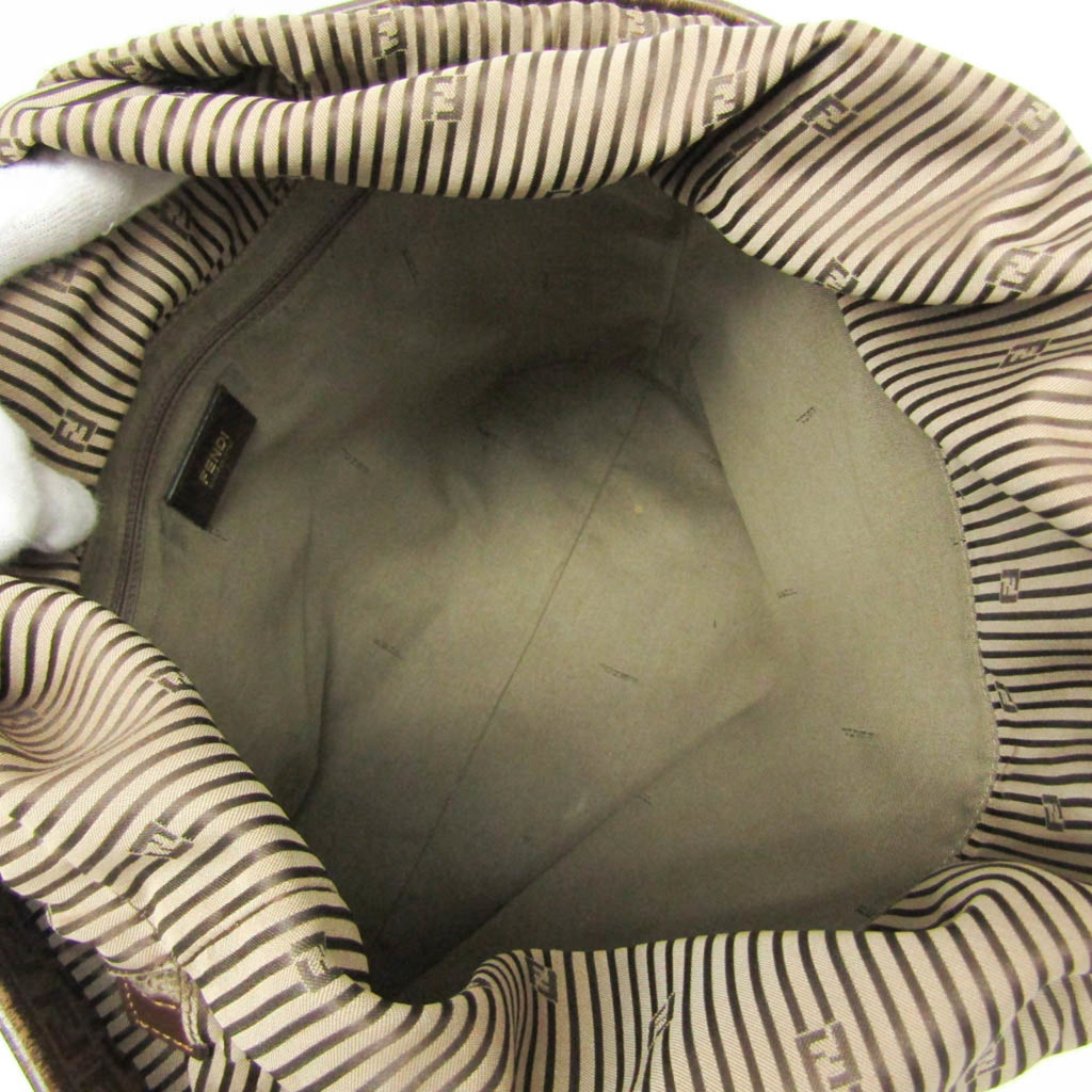 Fendi Zucchino · Coated Canvas Tote