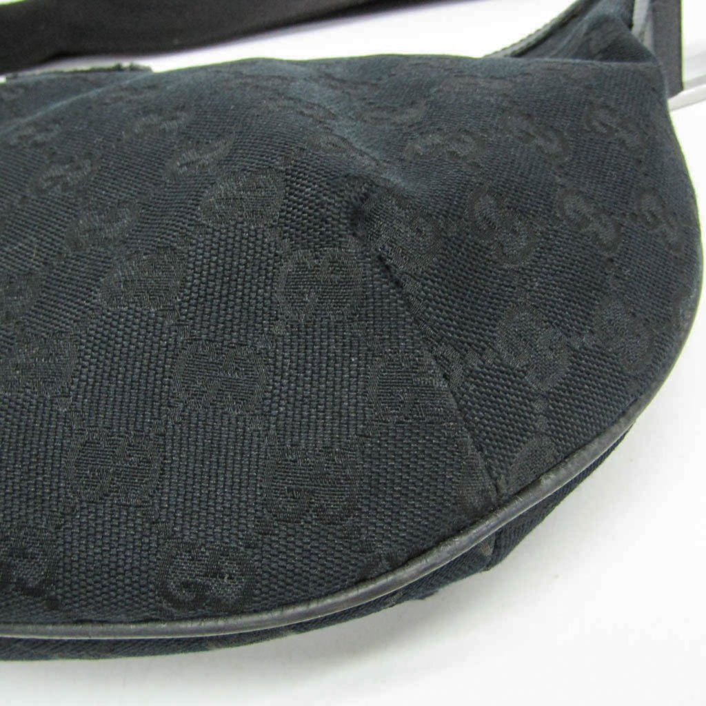 Gucci GG Canvas · Leather Shoulder Bag