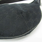 Gucci GG Canvas · Leather Shoulder Bag