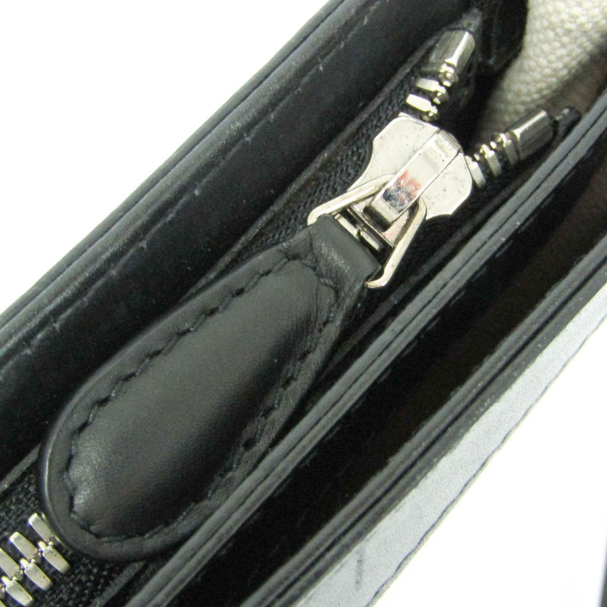 Balenciaga Navy Pochette · Canvas & Leather