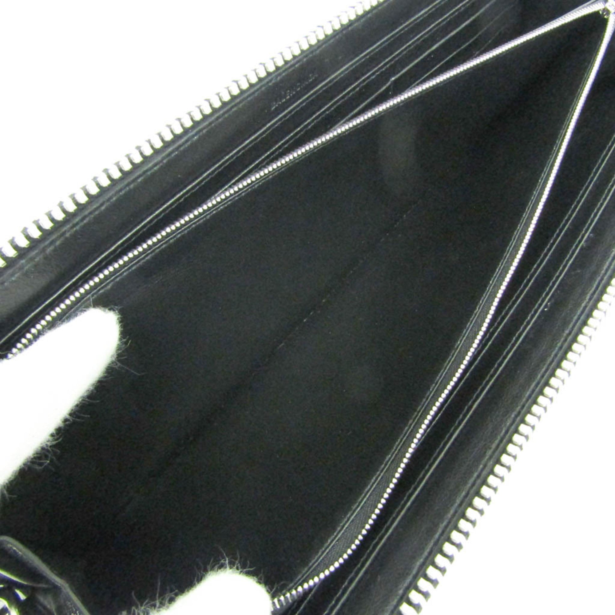 Balenciaga Leash Clutch · Leather
