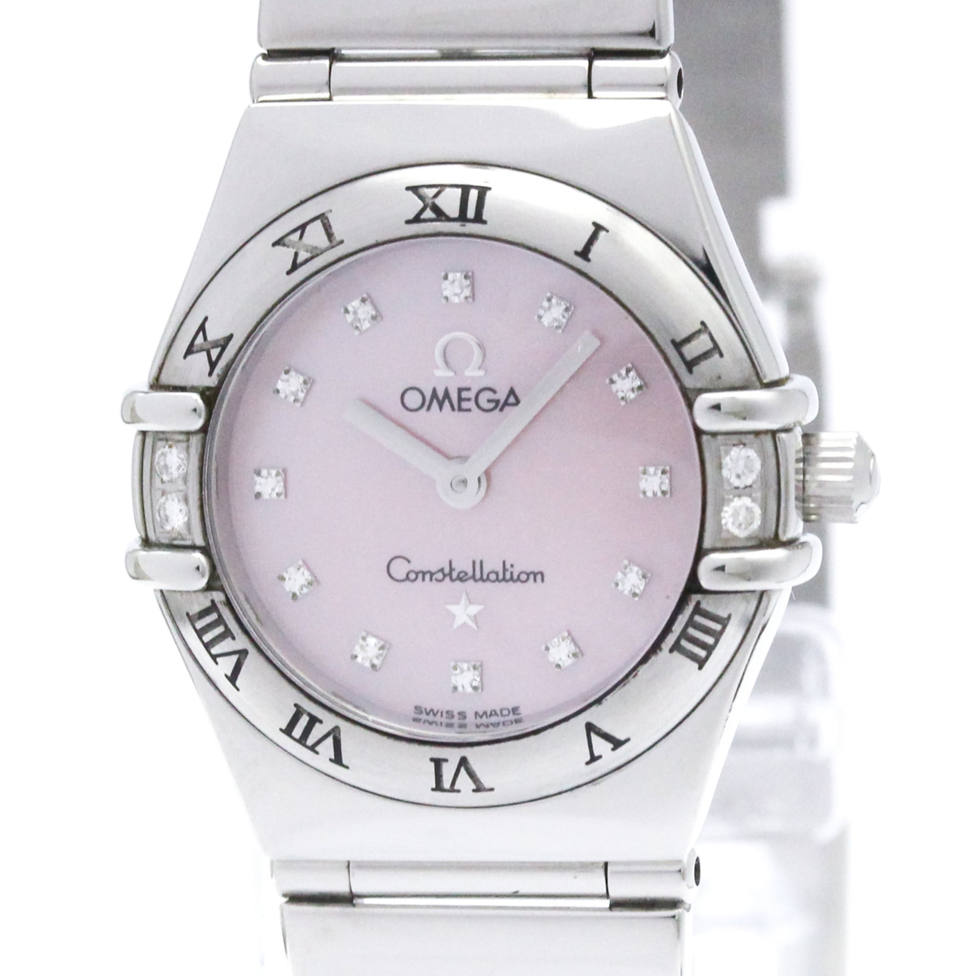 Omega Constellation · Diamond · MOP Dial