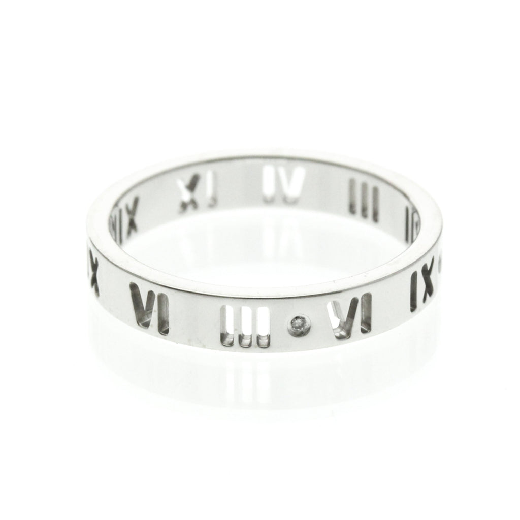 Tiffany Atlas · 18K White Gold · Diamond
