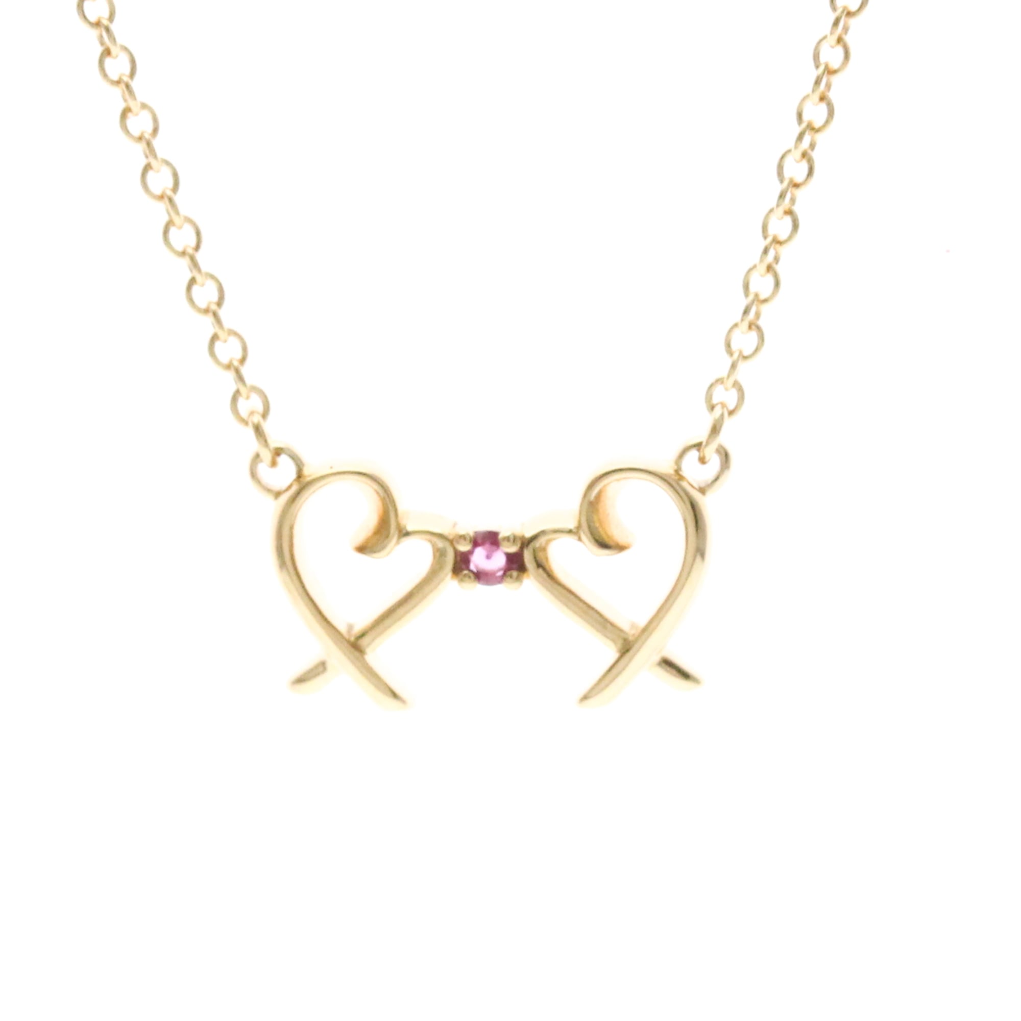 Tiffany Double Loving Heart · Sapphire