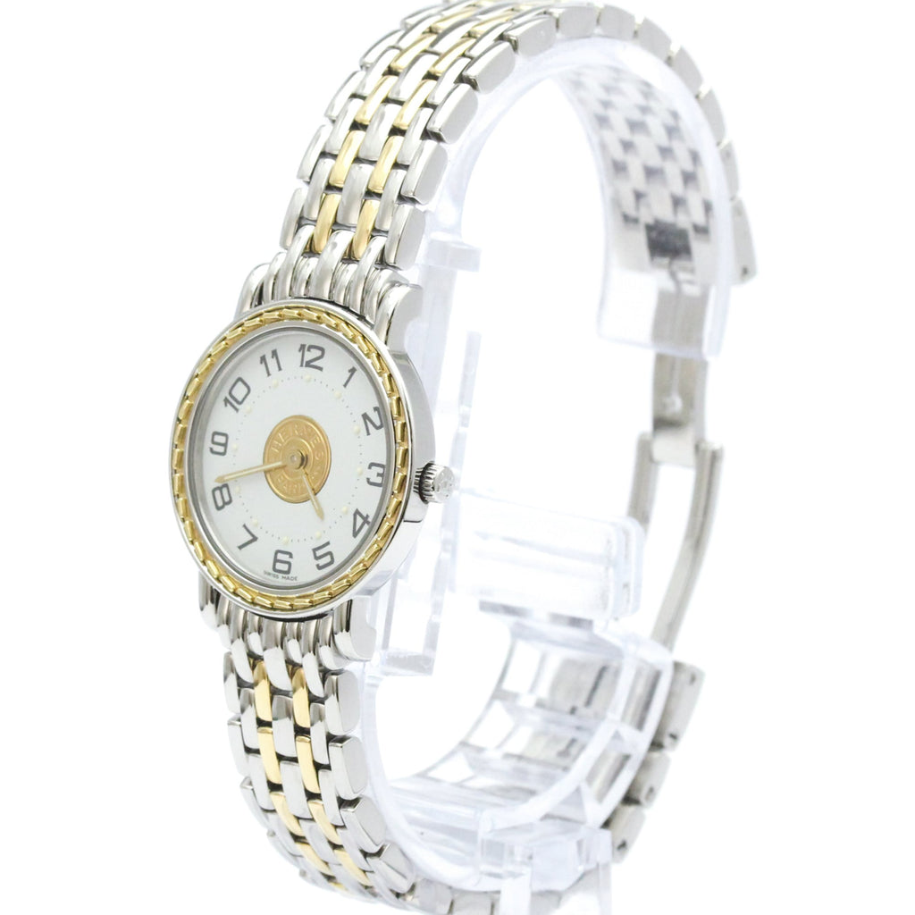 Hermès Sellier · Gold Plated Steel · Quartz