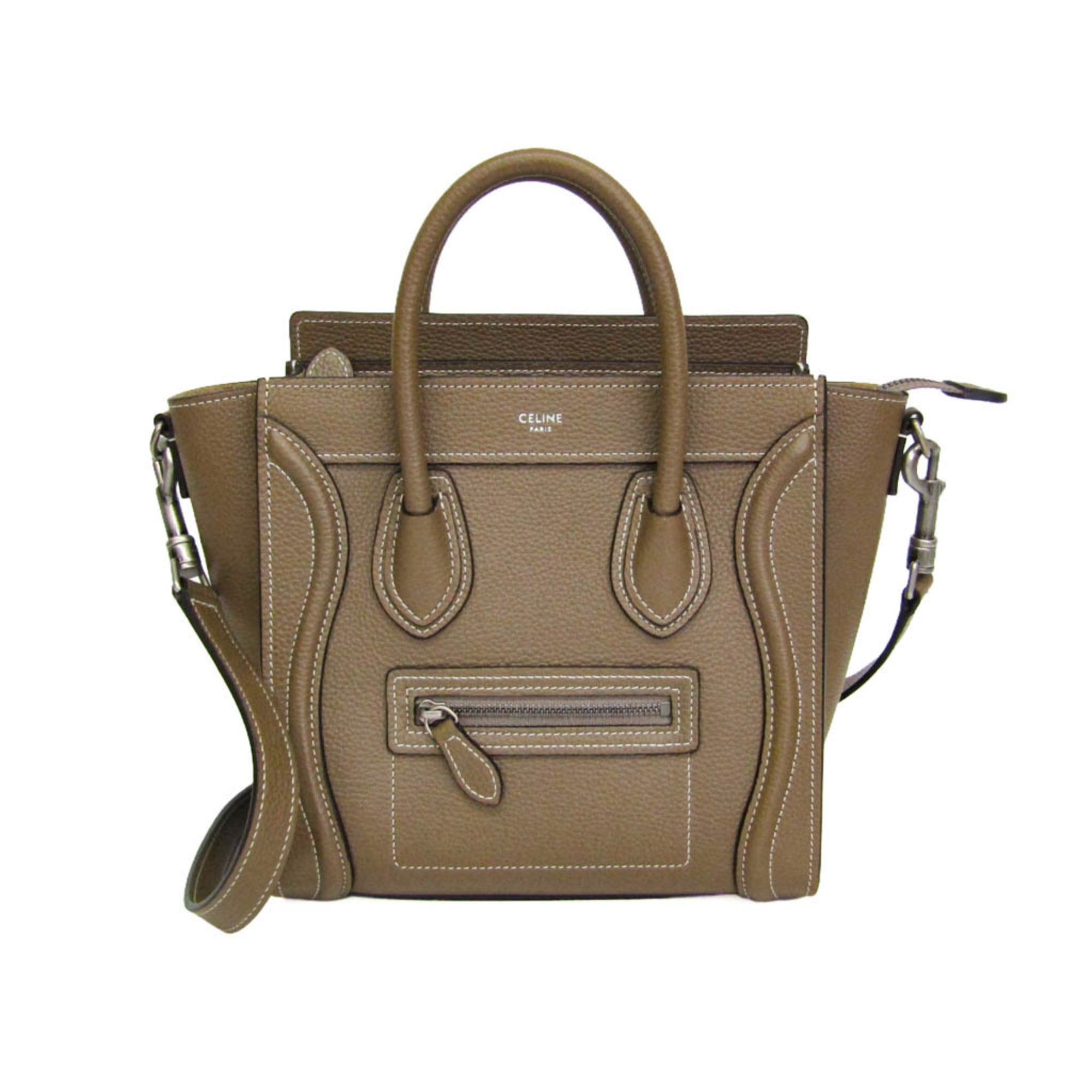 Celine Luggage Nano · Leather