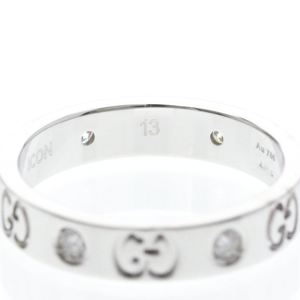 Gucci Icon · Diamond · 18K White Gold