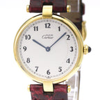 Cartier Must Vendome · Gold Plated · Quartz