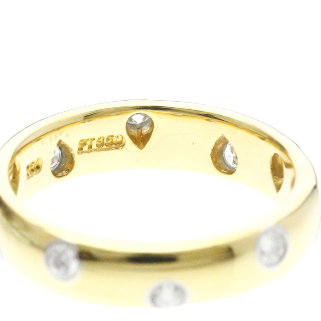 Tiffany Dots · 18K Yellow Gold · Platinum