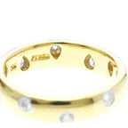 Tiffany Dots · 18K Yellow Gold · Platinum