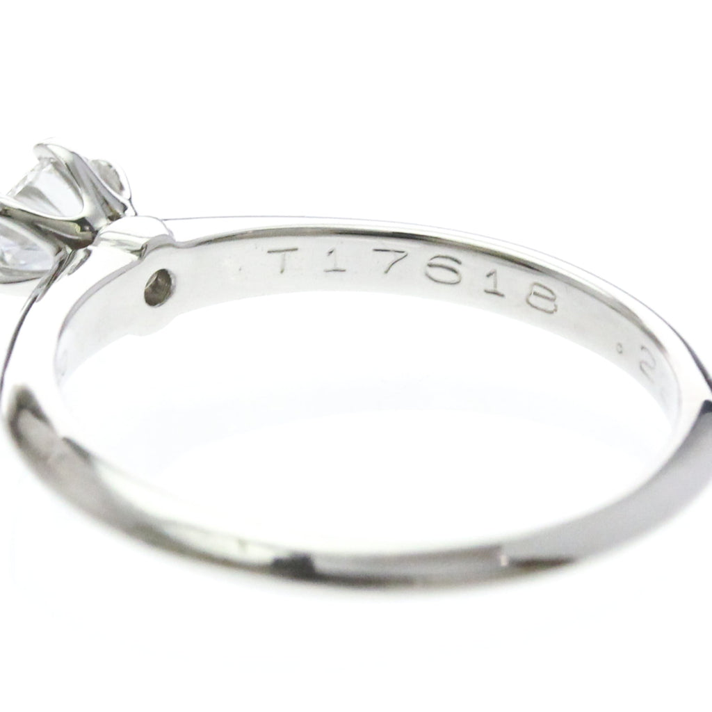 Tiffany Solitaire · Platinum · 0.22ct Diamond