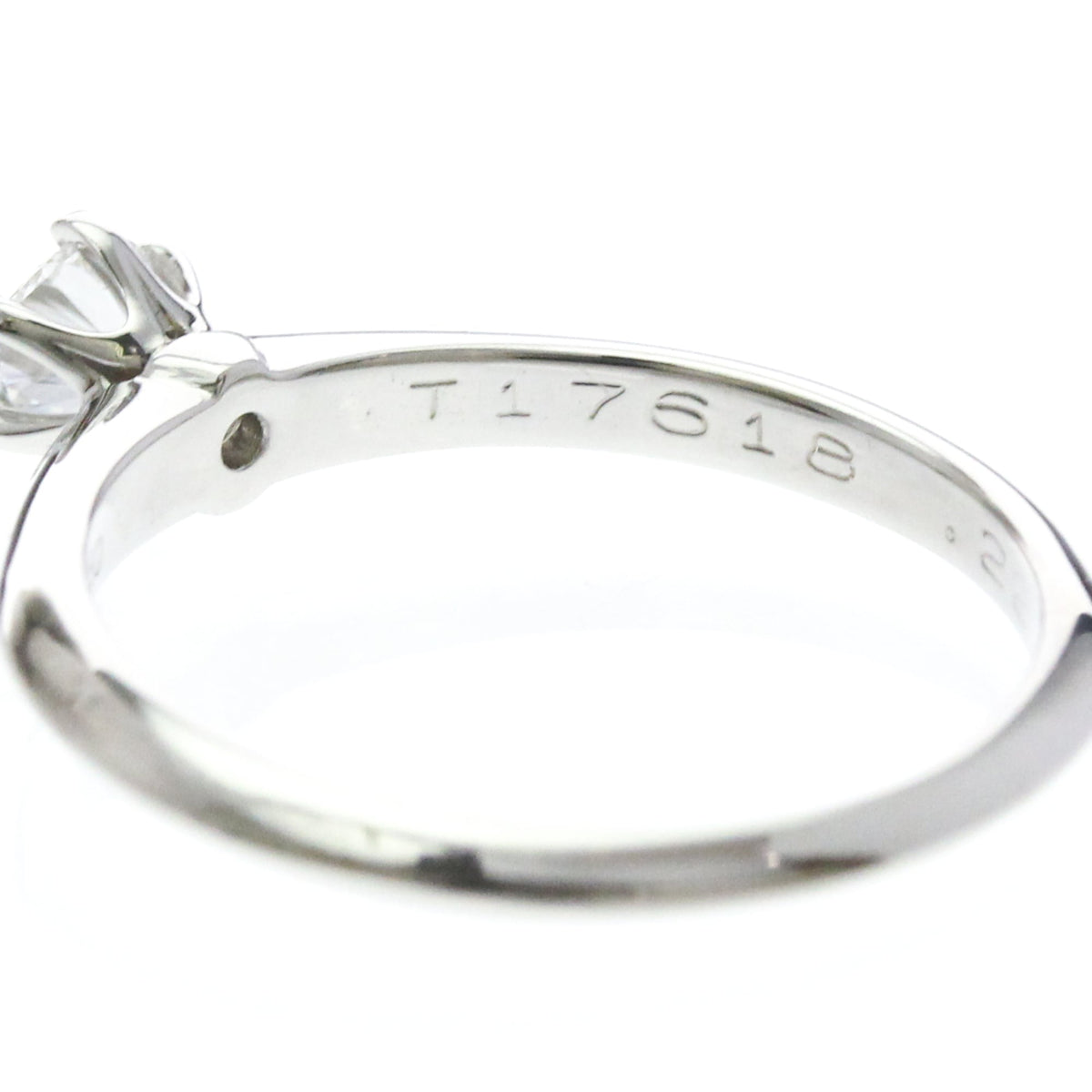 Tiffany Solitaire · Platinum · 0.22ct Diamond