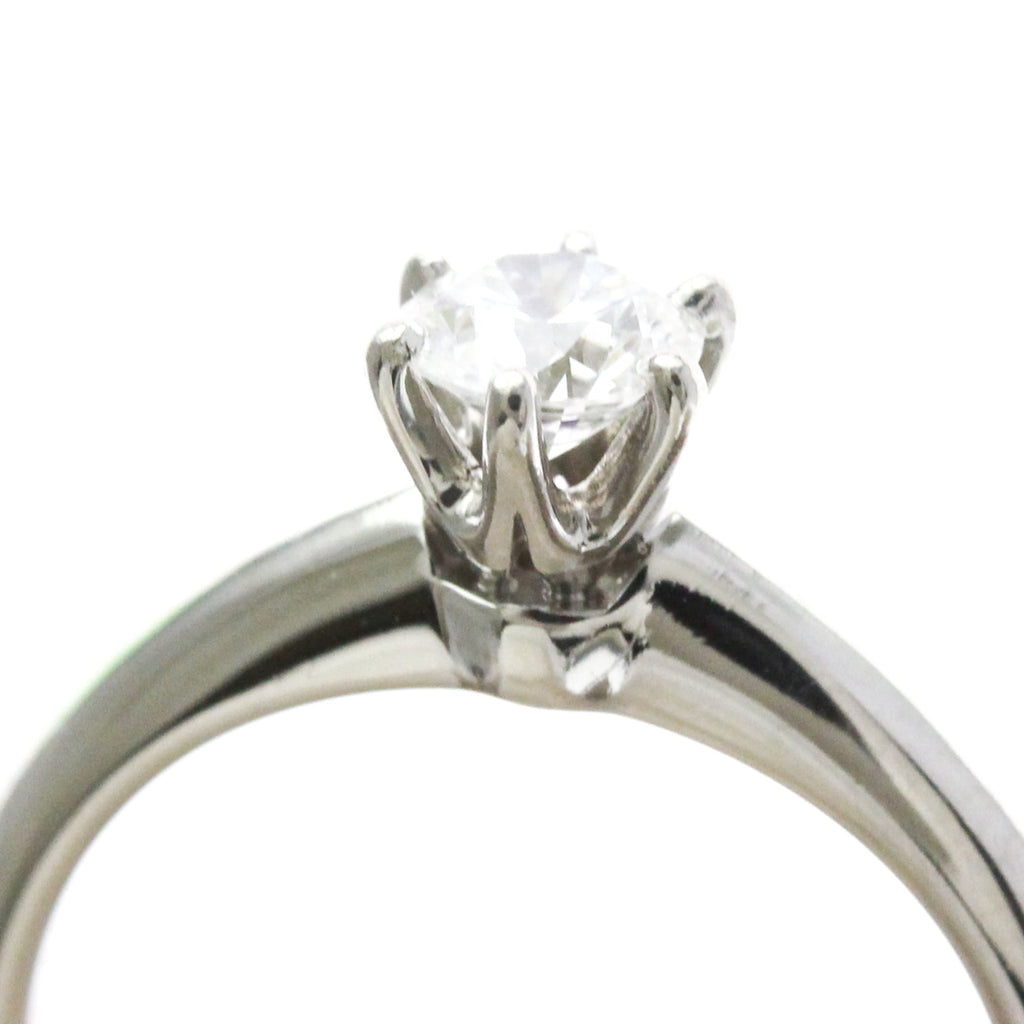 Tiffany Solitaire Diamond · 0.33ct · Platinum