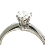 Tiffany Solitaire Diamond · 0.33ct · Platinum