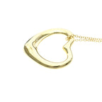 Tiffany Open Heart · 18K Yellow Gold