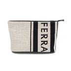 Salvatore Ferragamo Logo Pouch · Leather