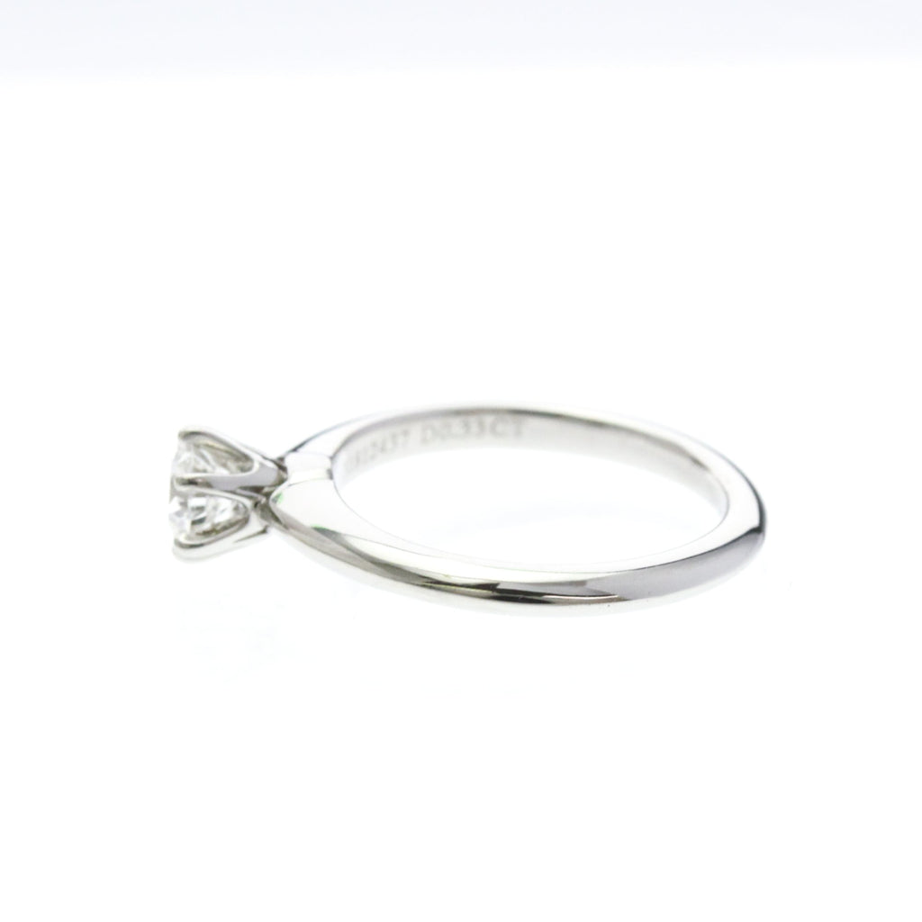 Tiffany Solitaire Diamond · 0.33ct · Platinum