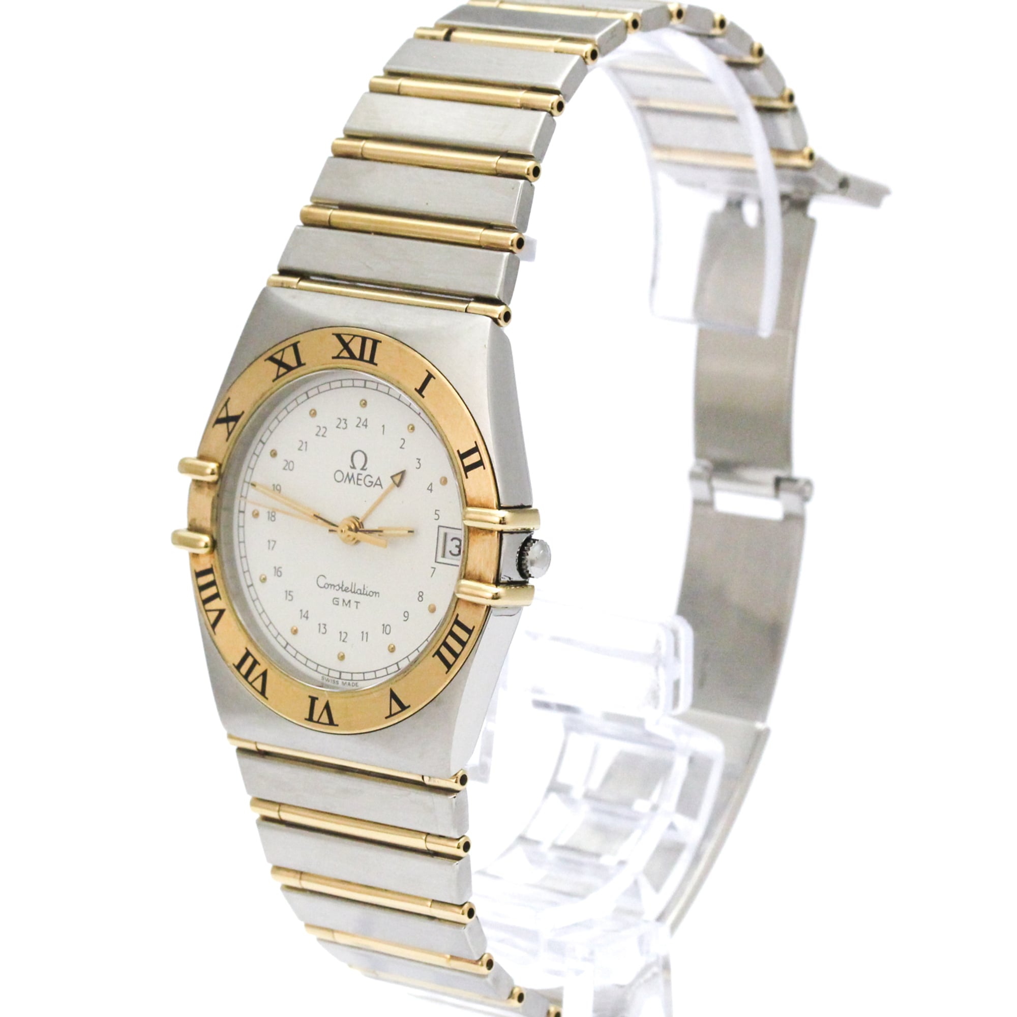 Omega Constellation GMT · 18K Gold & Steel