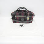 Hunting World Check · Tweed Boston Bag