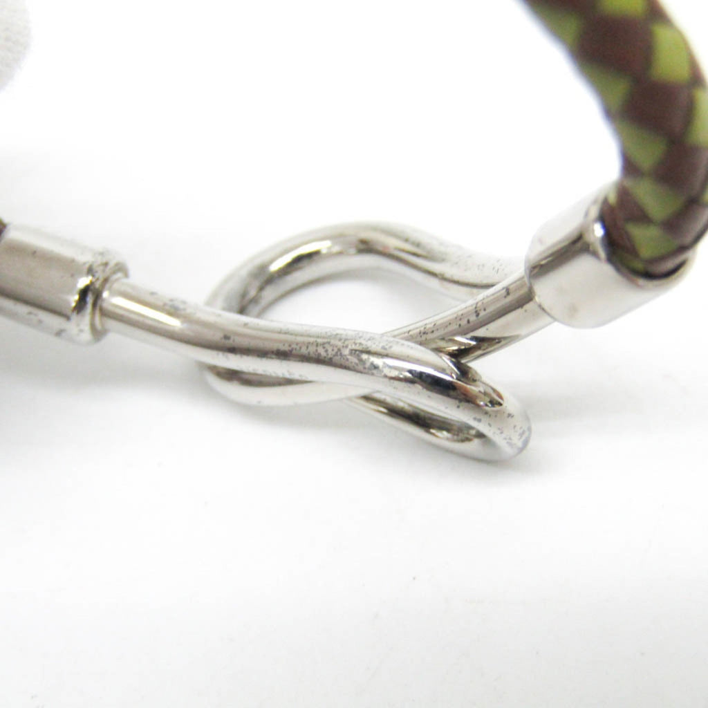 Hermès Jumbo · Braided Leather Bangle
