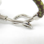 Hermès Jumbo · Braided Leather Bangle