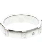 Harry Winston HW Logo · Diamond · 18K White Gold