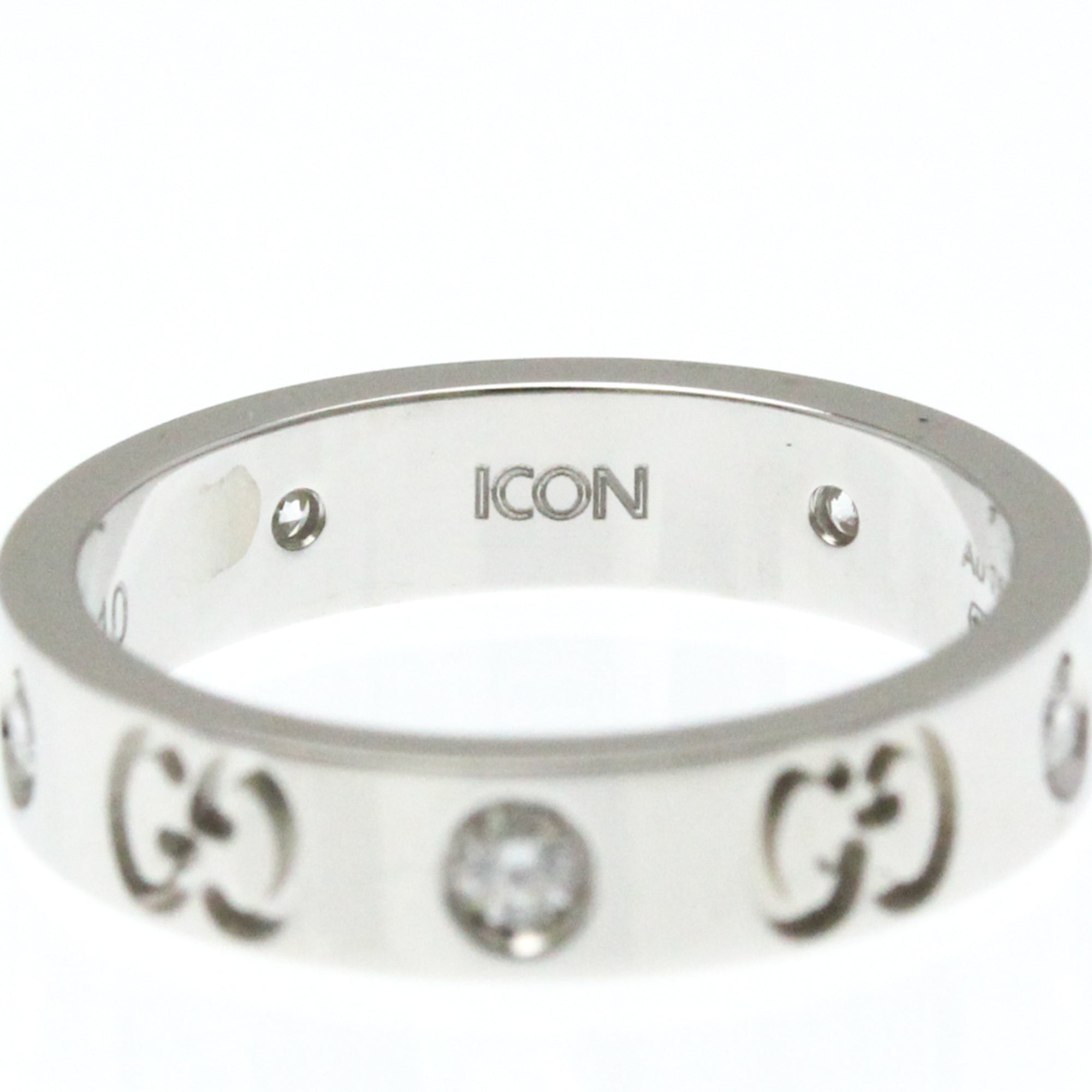 Gucci Icon · Diamond · 18K White Gold