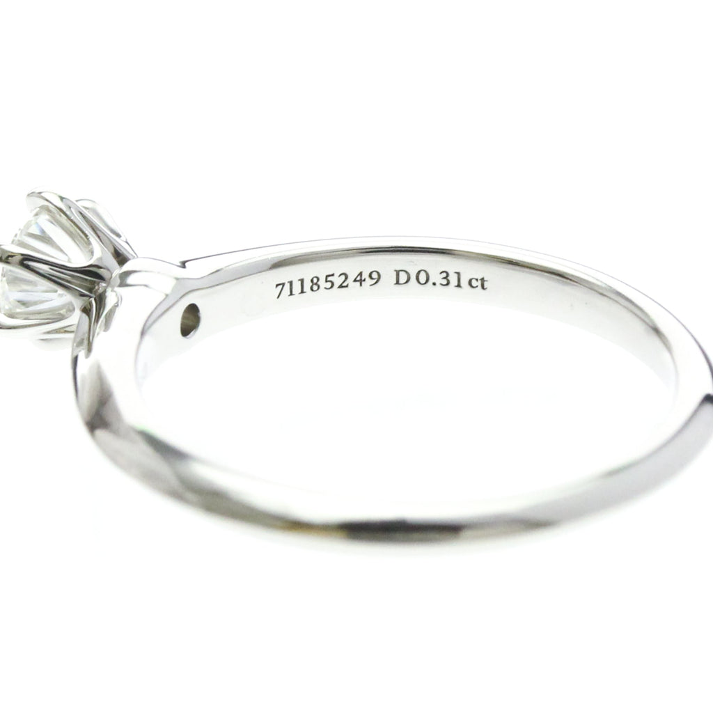 Tiffany Solitaire · 0.31ct Diamond · Platinum