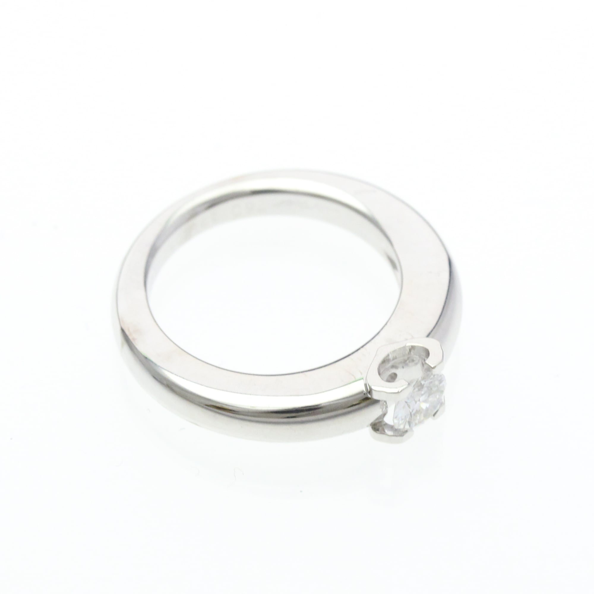 Cartier C de Cartier · 18K White Gold · Diamond