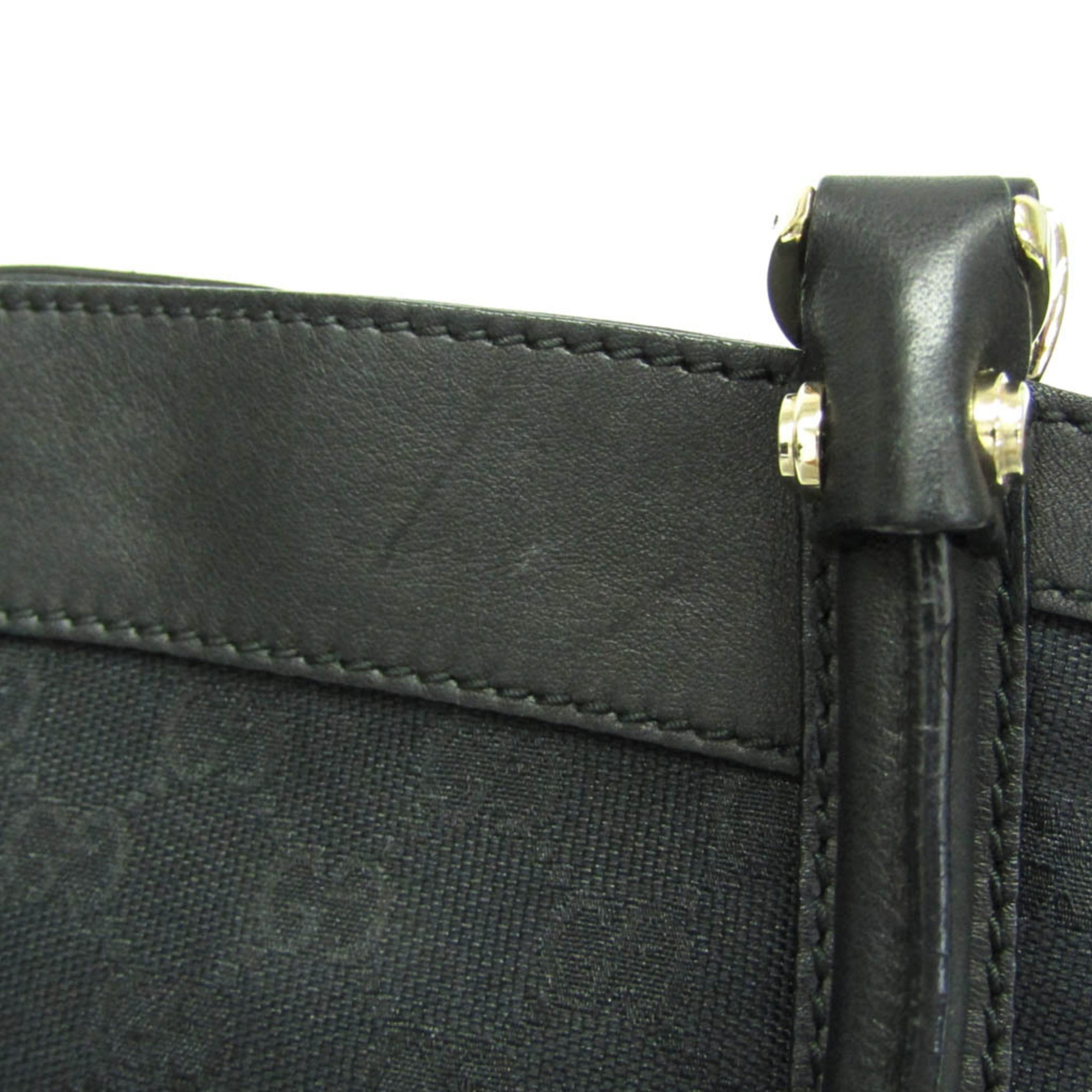 Gucci GG Canvas Tote · Leather Trim