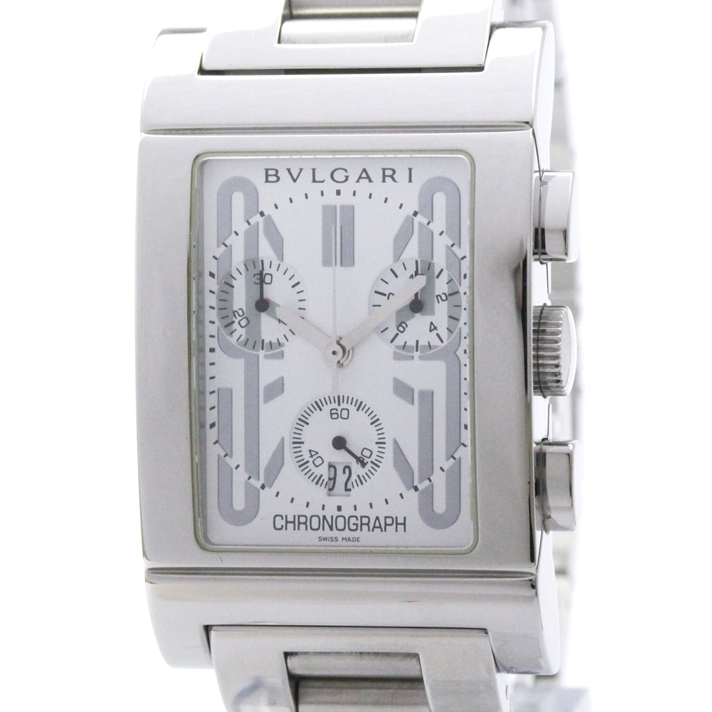 Bvlgari Rettangolo · Steel · Chronograph