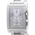 Bvlgari Rettangolo · Steel · Chronograph