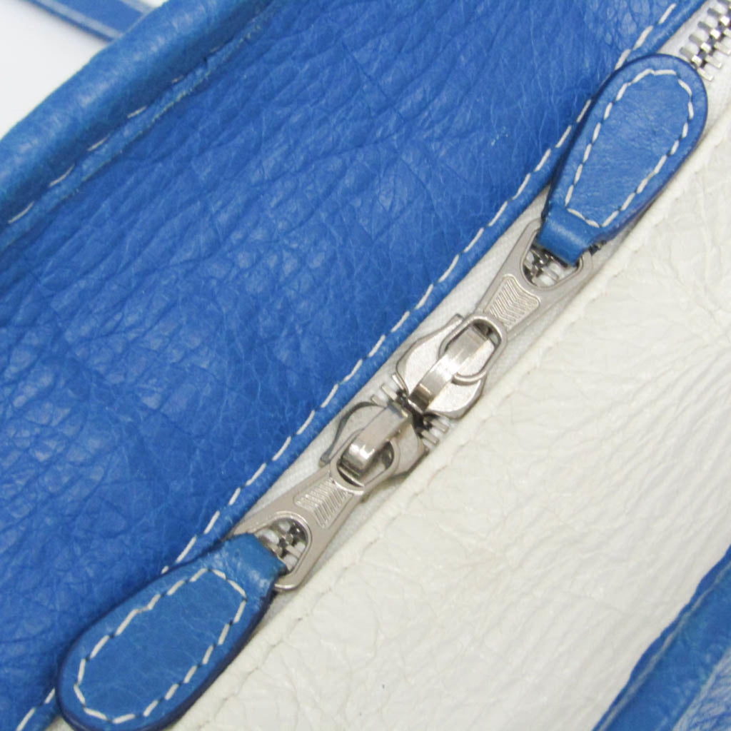 Balenciaga Bazar Shopper XS · Striped Leather